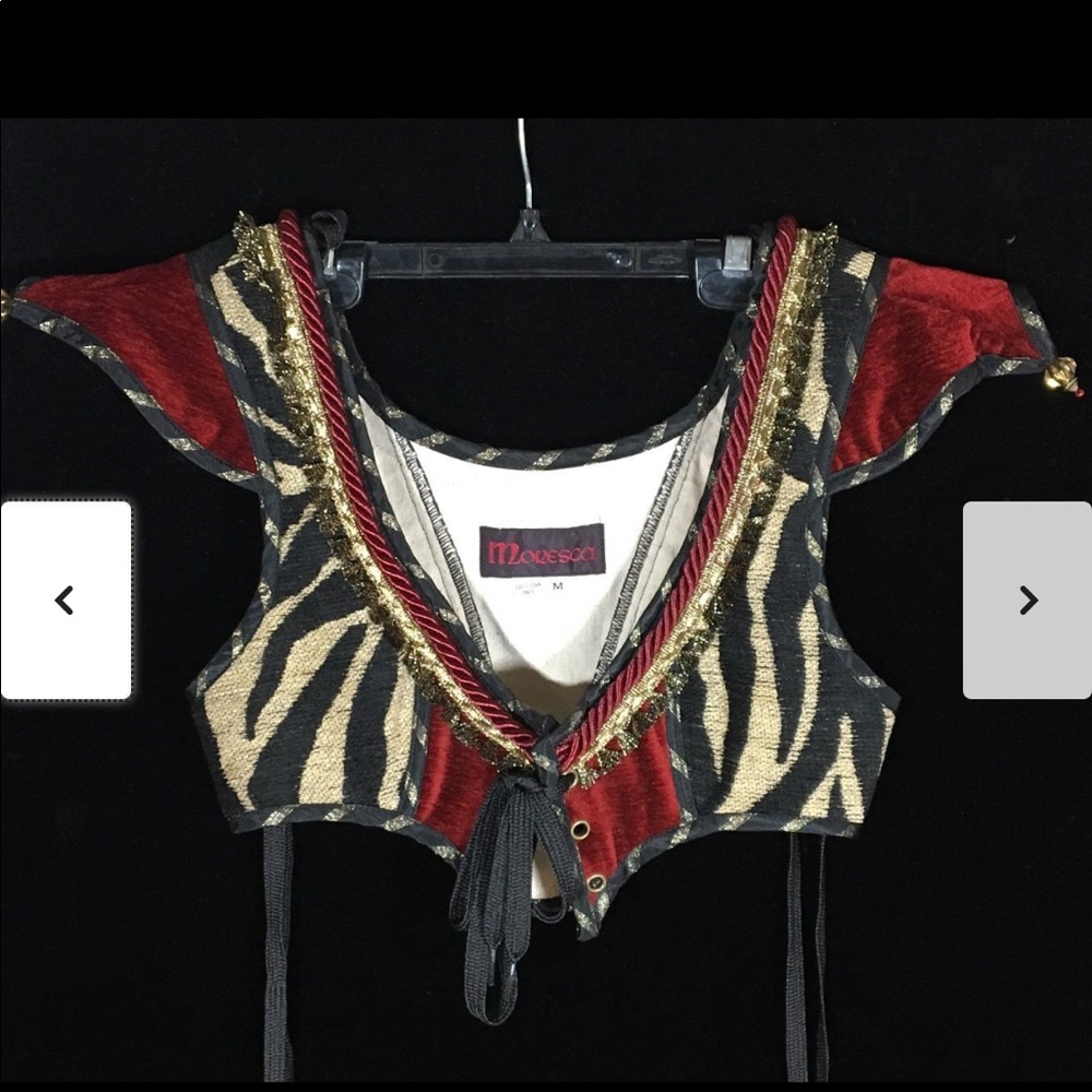 ISO Moresca Khadija cropped bodice size s/m